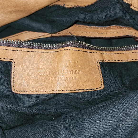 Leather boho bag - Picture 3 of 3